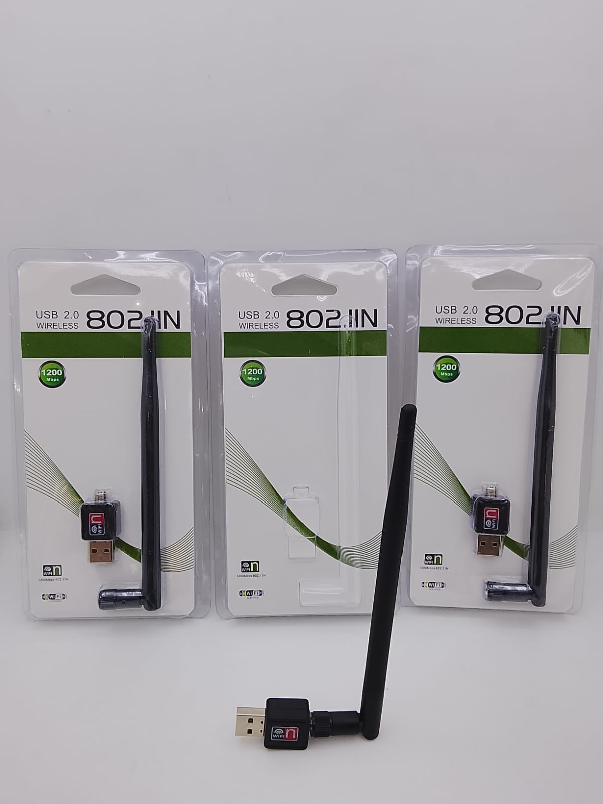 (OE47002) ANTENA WIFI USB 150MB real (1200mbps)