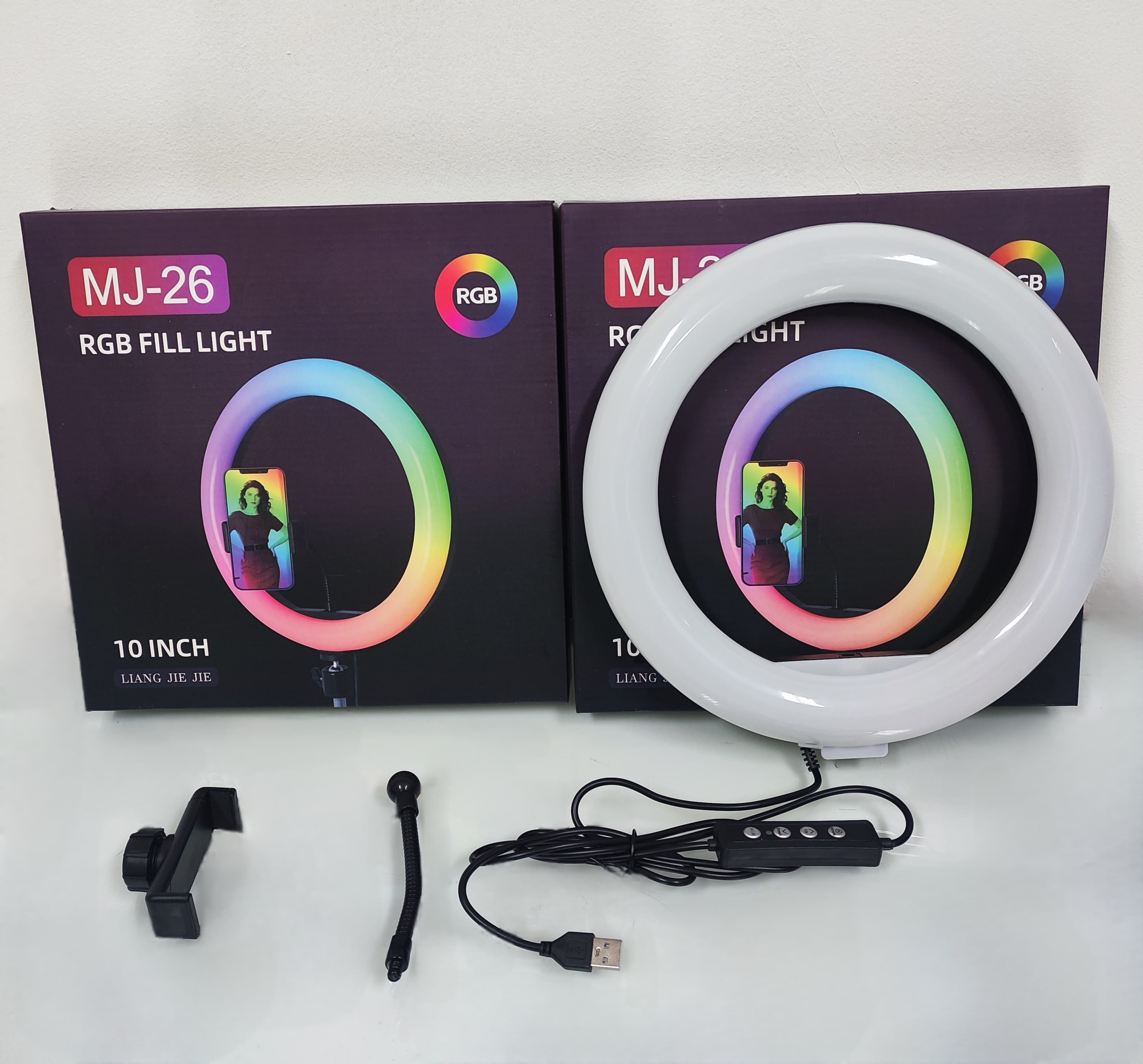(AR26RGB) ARO LED RGB 26CM SIN TRIPODE (88 LEDS) -