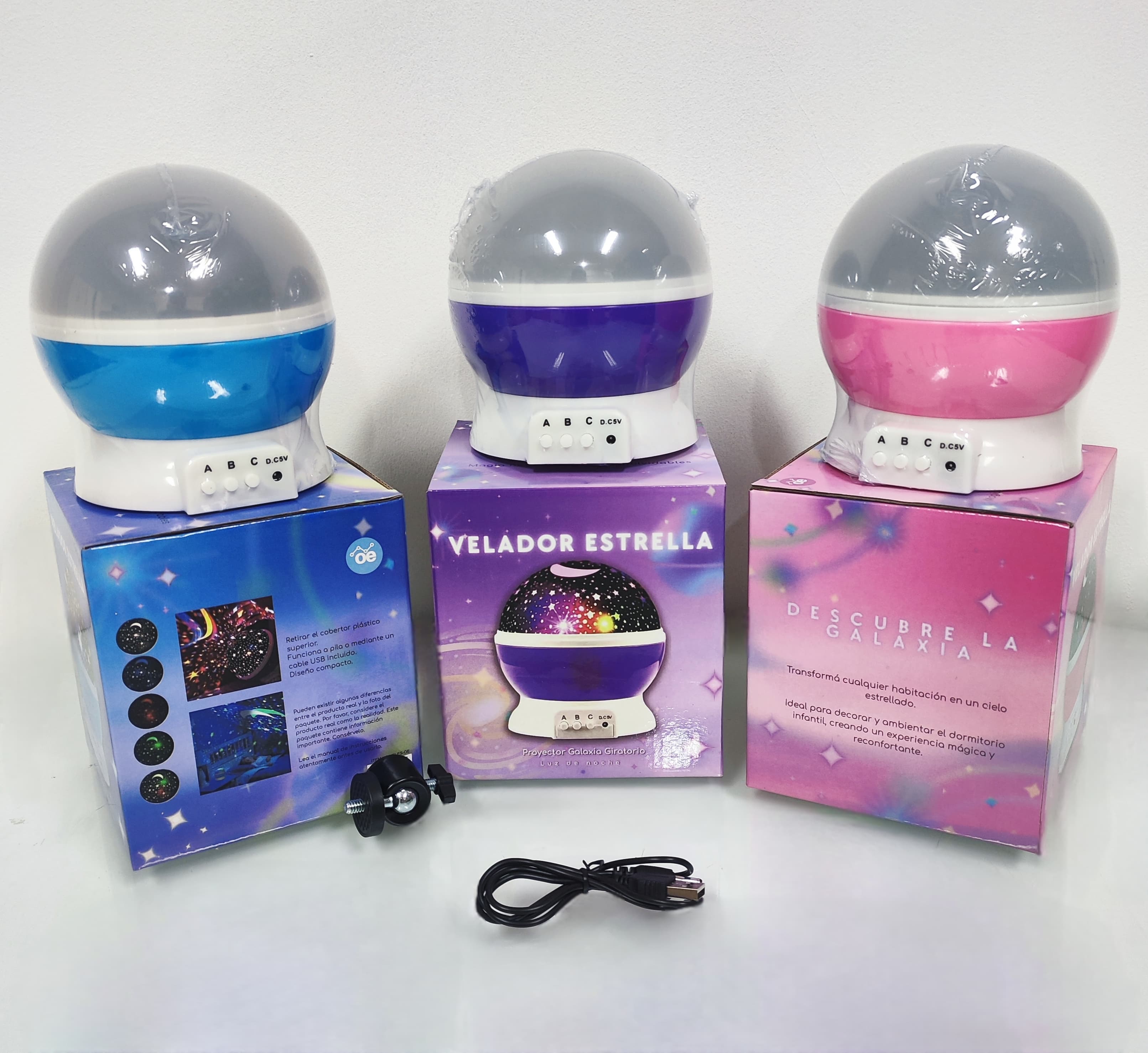 (VELES-OE) VELADOR ESTRELLA USB MARCA OE -  -  -  