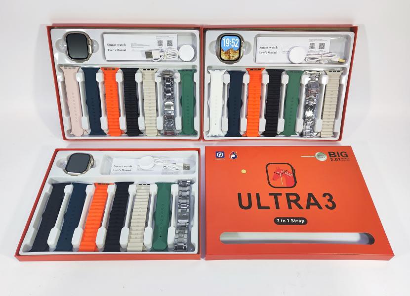 (BLT-134) RELOJ SMARTWATCH 2 ULTRA + 7 MALLAS -  -