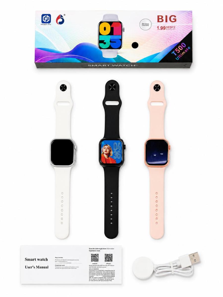 (OE44039) RELOJ SMARTWATCH T500 ULTIMATE -  -  -  